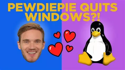 Pewdiepies betydelse för Linux