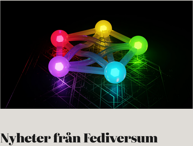 Vi har blivit omnämnda