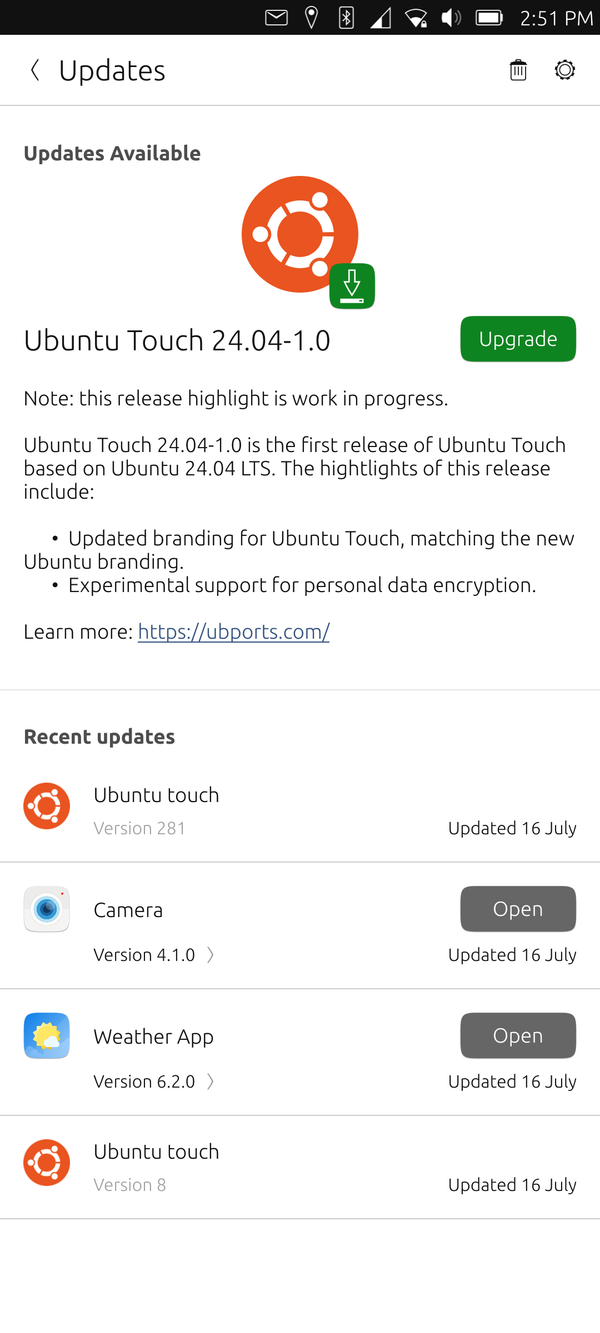Ubuntu Touch OTA-10 har släppts